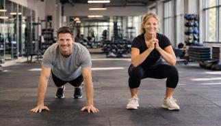 Personal Training mit funktionellen Übungen im Lechfeld